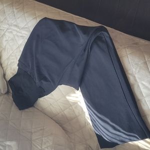 Maternity black slacks XL